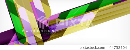 Straight lines abstract vector background 44752504