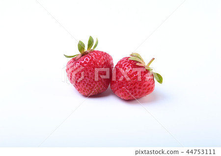 Fresh strawberry isolated on white background. Selective focus. 44753111