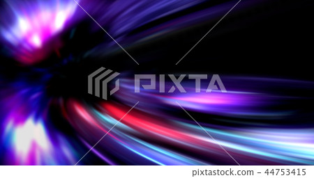 Abstract  radiant flash. Acceleration 44753415