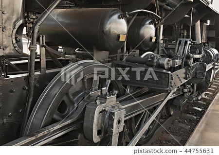 Steam Locomotive Closeup Steam Locomotive Closeup 44755631