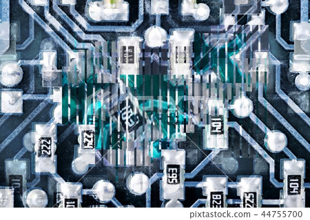 Computer Circuit Board Computer Circuit Board 44755700