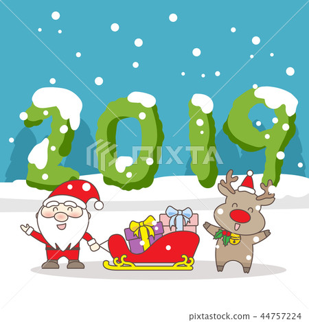 happy new year wih 2019 44757224