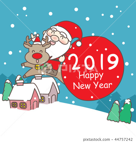 happy new year wih 2019 44757242