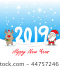 happy new year wih 2019 44757246