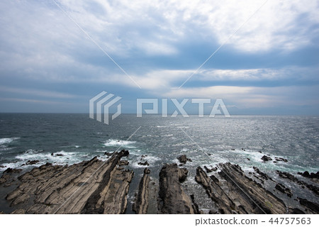 Rocky rocks and the sea 44757563