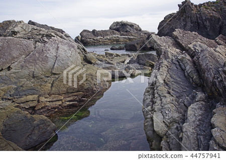 室戶海角的濁積層 室戶海角的濁積層 44757941