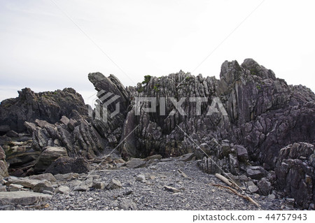 室戶海角的濁積層 室戶海角的濁積層 44757943