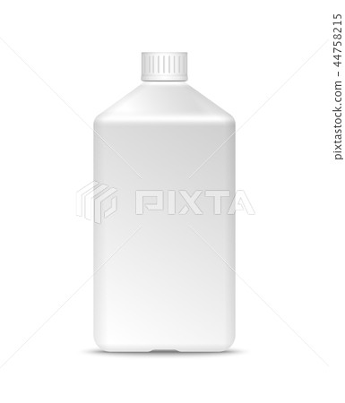 Download Square Plastic Bottle Mock Up Vector Illustration Stock Illustration 44758215 Pixta PSD Mockup Templates