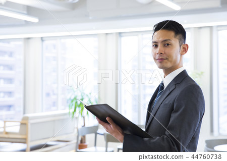Business office businessman file business person portrait 44760738