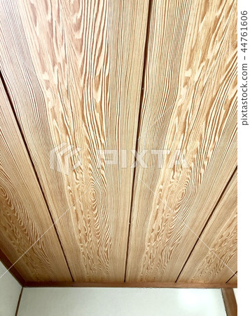 Japanese-style room ceiling wood grain Japanese-style room ceiling wood grain 44761606
