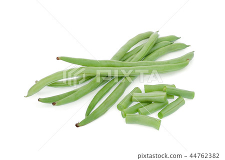 green beans isolated on white background 44762382