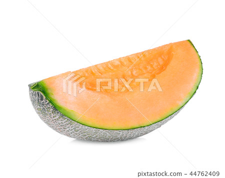 sliced japanese melons, orange melon or cantaloupe sliced japanese melons, orange melon or cantaloupe 44762409
