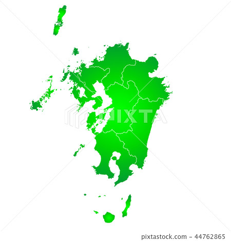 九州地圖 九州地圖 44762865