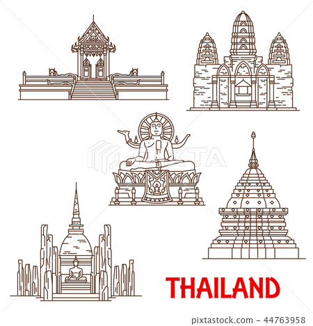 Thailand Samui temples architecture landmarks Thailand Samui temples architecture landmarks 44763958