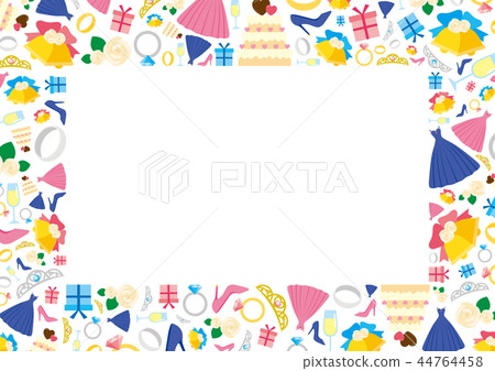Wedding frame 44764458