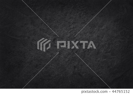 Dark grey black slate texture in natural pattern 44765152