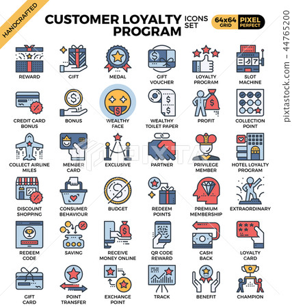 Customer loyalty concept icons Customer loyalty concept icons 44765200