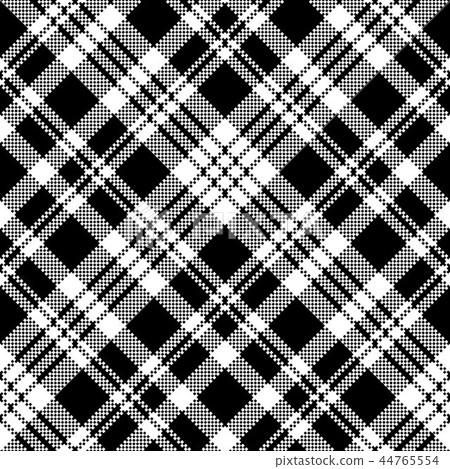 Abstarct check pixel seamless pattern black white Abstarct check pixel seamless pattern black white 44765554