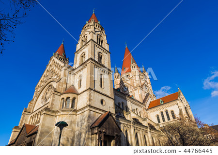 Church at Mexikoplatz in Vienna Austria 44766445