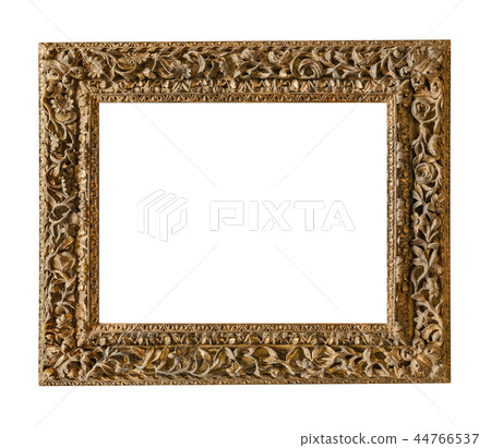 Old wooden picture frame Old wooden picture frame 44766537