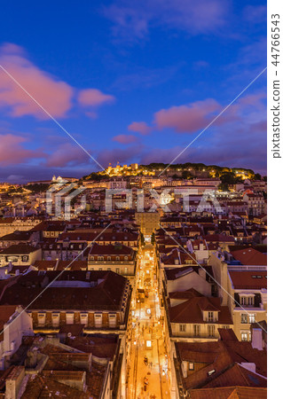 Lisbon Portugal cityscape 44766543