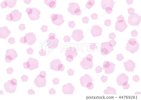 Watercolor Dots Background Material Stock Illustration 44769261