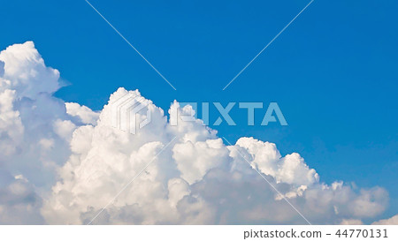 Sky blue clouds background.  44770131