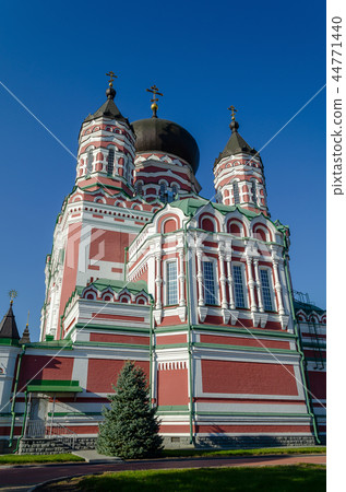 St. Panteleimon Orthodox monastery in autumn St. Panteleimon Orthodox monastery in autumn 44771440