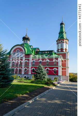 St. Panteleimon Orthodox monastery in autumn St. Panteleimon Orthodox monastery in autumn 44771441