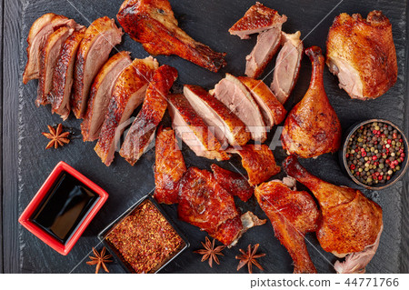 Juicy Peking Duck Carved Table-Side 44771766