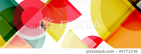 Abstract background bright circles geometric... - Stock Illustration ...