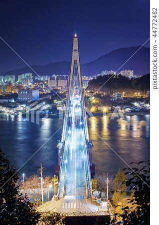 Dolsan Bridge, Yeosu, Jeonnam 44772482