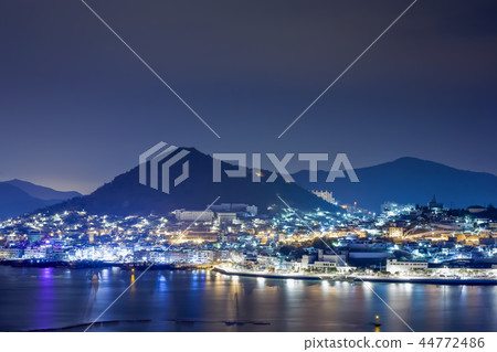 夜景,麗水,全南 夜景,麗水,全南 44772486