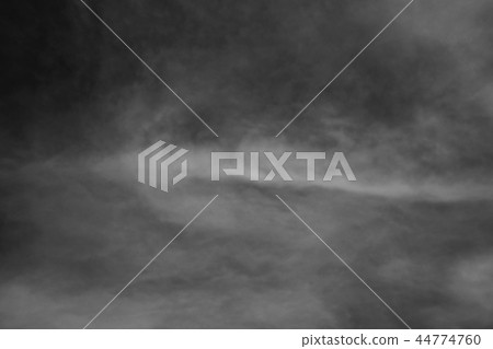 Textured cloud,Abstract black,isolated on black  44774760