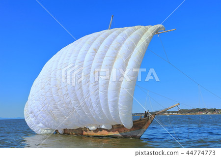 Lake Kasumigaura sightseeing sailboat Lake Kasumigaura sightseeing sailboat 44774773