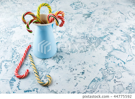 Christmas decors with candy canes Christmas decors with candy canes 44775592