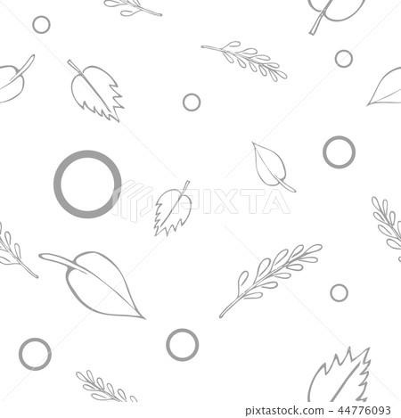 Autumn vector seamless pattern. - Stock Illustration [44776093] - PIXTA