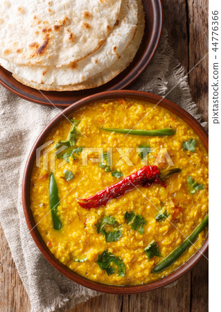 Spicy Indian thick soup Dal Tadka Spicy Indian thick soup Dal Tadka 44776366