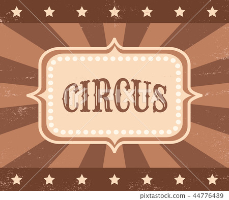 Vintage vector poster for circusi 44776489