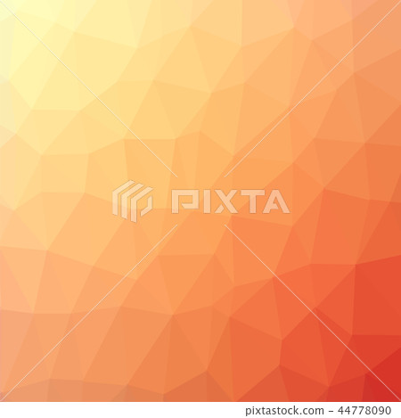 Orange Polygonal Background. 44778090