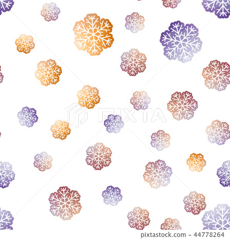Snowflakes Seamless Pattern.  44778264
