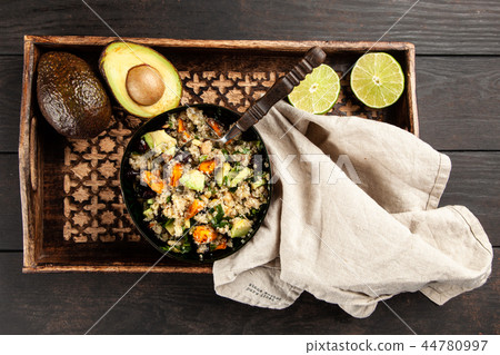 Quinoa salad in a bowl Quinoa salad in a bowl 44780997