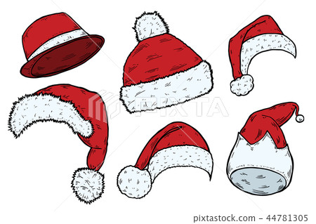 Christmas Santa Claus Hats Christmas Santa Claus Hats 44781305