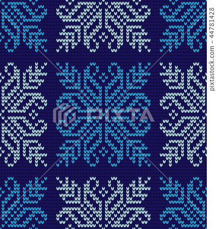 Winter flower knitting pattern Winter flower knitting pattern 44781428