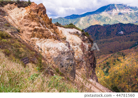 Autumn Manza Shiga Kogen seen from Kamishin Skyline (Gunma Prefecture) 44781560