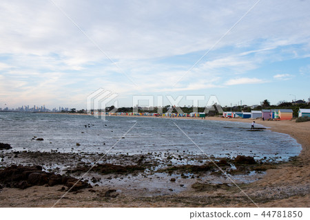 The beach The beach 44781850