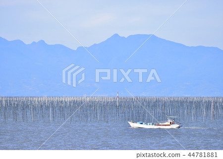 Yanagawa city landscape Ariake Sea Yanagawa city landscape Ariake Sea 44781881