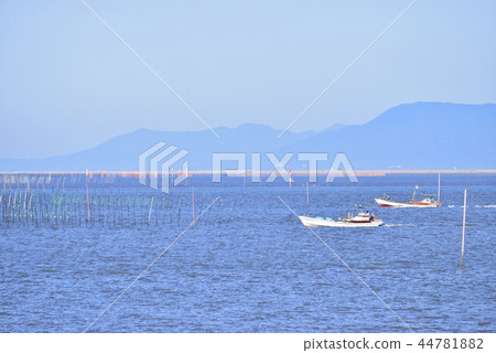 Yanagawa city landscape Ariake Sea Yanagawa city landscape Ariake Sea 44781882