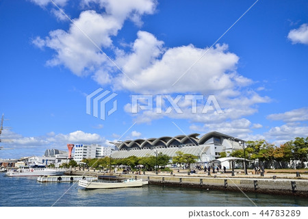 Fukuoka City Landscape Marine Messe Fukuoka 44783289