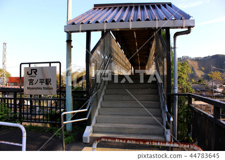 青梅線宮野站的北入口 青梅線宮野站的北入口 44783645